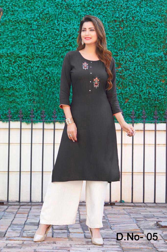 Rayon Beauty Wholesale Kurti Catalog Set Rayon Beauty Wholesale Kurti Catalog Set